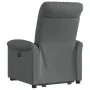 Sillón eléctrico reclinable elevable de tela gris oscuro de , Sillones - Ref: Foro24-3303275, Precio: 329,12 €, Descuento: %