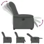 Sillón eléctrico reclinable elevable de tela gris oscuro de , Sillones - Ref: Foro24-3303275, Precio: 329,12 €, Descuento: %