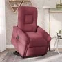 Sillón eléctrico reclinable elevable de tela rojo tinto by , Armchairs - Ref: Foro24-3303277, Price: 323,75 €, Discount: %