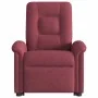 Sillón eléctrico reclinable elevable de tela rojo tinto by , Armchairs - Ref: Foro24-3303277, Price: 323,75 €, Discount: %