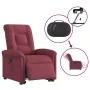 Sillón eléctrico reclinable elevable de tela rojo tinto by , Armchairs - Ref: Foro24-3303277, Price: 323,75 €, Discount: %