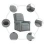 Sillón reclinable eléctrico tela gris claro von , Sessel - Ref: Foro24-3303294, Preis: 253,12 €, Rabatt: %