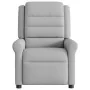 Sillón reclinable de masaje eléctrico tela gris nube by , Armchairs - Ref: Foro24-3303313, Price: 244,32 €, Discount: %