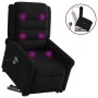 Sillón reclinable de masaje elevable tela negro von , Sessel - Ref: Foro24-3303326, Preis: 298,18 €, Rabatt: %