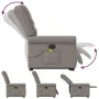 Sillón de masaje eléctrico reclinable elevable tela taupé von , Sessel - Ref: Foro24-3303351, Preis: 361,89 €, Rabatt: %
