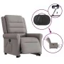 Sillón de masaje eléctrico reclinable elevable tela taupé von , Sessel - Ref: Foro24-3303351, Preis: 361,89 €, Rabatt: %