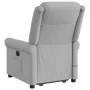 Sillón de masaje eléctrico reclinable elevable tela gris nube by , Armchairs - Ref: Foro24-3303353, Price: 329,06 €, Discount: %