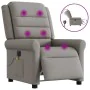 Sillón reclinable de masaje eléctrico tela gris taupe von , Sessel - Ref: Foro24-3303311, Preis: 276,68 €, Rabatt: %
