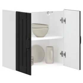 Armario de pared de cocina Lucca madera ingeniería negra von , Küchenschränke - Ref: Foro24-853818, Preis: 54,90 €, Rabatt: %