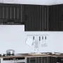 Armario de pared de cocina Lucca madera ingeniería negra von , Küchenschränke - Ref: Foro24-853788, Preis: 52,70 €, Rabatt: %