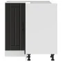 Mueble bajo esquinero de cocina Lucca madera ingeniería negra von , Küchenschränke - Ref: Foro24-853748, Preis: 103,64 €, Rab...