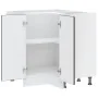 Mueble bajo esquinero de cocina Lucca madera ingeniería negra von , Küchenschränke - Ref: Foro24-853748, Preis: 103,64 €, Rab...