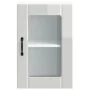 Armario pared para cocina puerta cristal Lucca blanco brillante de , Armarios de cocina - Ref: Foro24-853769, Precio: 64,43 €...