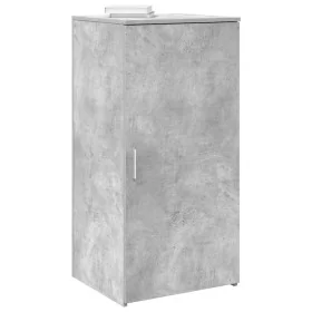 Armario de madera de ingeniería gris hormigón 50x45x103,5 cm von , Schließfächer und Lagerschränke - Ref: Foro24-859045, Prei...