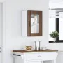 Armario de pared para cocina puerta cristal Lucca roble marrón by , Kitchen cabinets - Ref: Foro24-853774, Price: 58,96 €, Di...