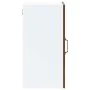 Armario de pared para cocina puerta cristal Lucca roble marrón by , Kitchen cabinets - Ref: Foro24-853774, Price: 58,96 €, Di...