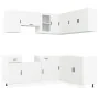 Mueble de cocina Porto blanco 11 piezas madera contrachapada de , Armarios de cocina - Ref: Foro24-3314961, Precio: 693,04 €,...
