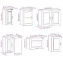 Mueble de cocina Porto blanco 11 piezas madera contrachapada de , Armarios de cocina - Ref: Foro24-3314961, Precio: 693,04 €,...
