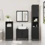 Juego de muebles de baño 3 pzas madera contrachapada negro by , Bathroom furniture - Ref: Foro24-3300945, Price: 217,32 €, Di...