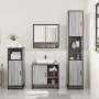 Set de muebles de baño 3 pzas madera contrachapada gris sonoma de , Muebles de baño - Ref: Foro24-3300998, Precio: 225,44 €, ...