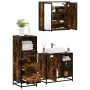 Set de muebles baño 3 pzas madera contrachapada roble ahumado von , Badezimmermöbel - Ref: Foro24-3301027, Preis: 236,89 €, R...