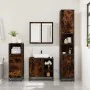 Set de muebles baño 3 pzas madera contrachapada roble ahumado von , Badezimmermöbel - Ref: Foro24-3301027, Preis: 236,89 €, R...