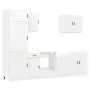 Mueble de cocina Kalmar blanco 7 piezas madera contrachapada by , Kitchen cabinets - Ref: Foro24-3314781, Price: 577,61 €, Di...