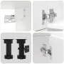 Mueble de cocina Kalmar blanco 7 piezas madera contrachapada by , Kitchen cabinets - Ref: Foro24-3314781, Price: 577,61 €, Di...