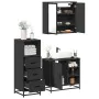 Juego de muebles de baño 3 pzas madera contrachapada negro by , Bathroom furniture - Ref: Foro24-3301025, Price: 244,55 €, Di...