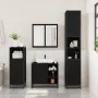 Juego de muebles de baño 3 pzas madera contrachapada negro by , Bathroom furniture - Ref: Foro24-3301025, Price: 244,55 €, Di...