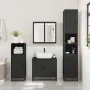 Juego de muebles de baño 3 pzas madera contrachapada negro by , Bathroom furniture - Ref: Foro24-3301065, Price: 290,57 €, Di...