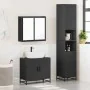 Juego de muebles de baño 3 pzas madera contrachapada negro by , Bathroom furniture - Ref: Foro24-3301065, Price: 290,57 €, Di...