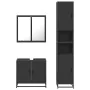 Juego de muebles de baño 3 pzas madera contrachapada negro by , Bathroom furniture - Ref: Foro24-3301065, Price: 290,57 €, Di...