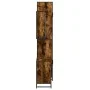Set de muebles baño 3 pzas madera contrachapada roble ahumado de , Muebles de baño - Ref: Foro24-3301067, Precio: 263,77 €, D...