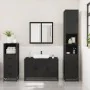 Juego de muebles de baño 3 pzas madera contrachapada negro de , Muebles de baño - Ref: Foro24-3301010, Precio: 253,83 €, Desc...