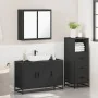 Juego de muebles de baño 3 pzas madera contrachapada negro de , Muebles de baño - Ref: Foro24-3301010, Precio: 253,83 €, Desc...