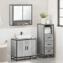 Set de muebles de baño 3 pzas madera contrachapada gris sonoma de , Muebles de baño - Ref: Foro24-3301038, Precio: 228,48 €, ...