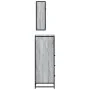 Set de muebles de baño 3 pzas madera contrachapada gris sonoma de , Muebles de baño - Ref: Foro24-3301038, Precio: 228,48 €, ...