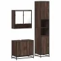 Set de muebles baño 3 pzas madera contrachapada roble marrón von , Badezimmermöbel - Ref: Foro24-3301099, Preis: 252,14 €, Ra...