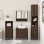 Set de muebles baño 3 pzas madera contrachapada roble marrón von , Badezimmermöbel - Ref: Foro24-3301099, Preis: 252,14 €, Ra...