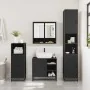 Juego de muebles de baño 3 pzas madera contrachapada negro de , Muebles de baño - Ref: Foro24-3301115, Precio: 300,58 €, Desc...