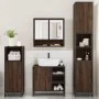 Set de muebles baño 4 pzas madera contrachapada roble marrón von , Badezimmermöbel - Ref: Foro24-3301239, Preis: 345,25 €, Ra...