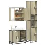 Set de muebles de baño 3 pzas madera contrachapada roble Sonoma von , Badezimmermöbel - Ref: Foro24-3301086, Preis: 290,25 €,...