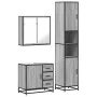 Set de muebles de baño 3 pzas madera contrachapada gris sonoma von , Badezimmermöbel - Ref: Foro24-3301078, Preis: 319,20 €, ...