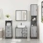 Set de muebles de baño 3 pzas madera contrachapada gris sonoma von , Badezimmermöbel - Ref: Foro24-3301078, Preis: 319,20 €, ...