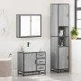 Set de muebles de baño 3 pzas madera contrachapada gris sonoma von , Badezimmermöbel - Ref: Foro24-3301078, Preis: 319,20 €, ...