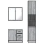 Set de muebles de baño 3 pzas madera contrachapada gris sonoma von , Badezimmermöbel - Ref: Foro24-3301078, Preis: 319,20 €, ...