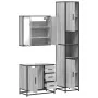 Set de muebles de baño 3 pzas madera contrachapada gris sonoma von , Badezimmermöbel - Ref: Foro24-3301078, Preis: 319,20 €, ...