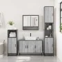 Set de muebles de baño 3 pzas madera contrachapada gris sonoma de , Muebles de baño - Ref: Foro24-3301103, Precio: 304,16 €, ...