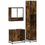 Set de muebles baño 3 pzas madera contrachapada roble ahumado von , Badezimmermöbel - Ref: Foro24-3301117, Preis: 286,26 €, R...